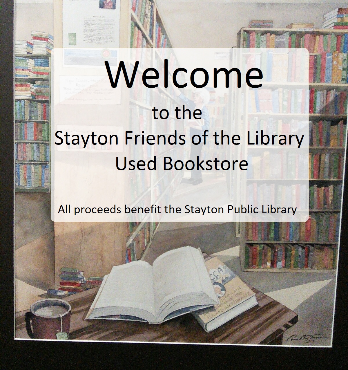 Stayton FOL Used Bookstore | Stayton OR