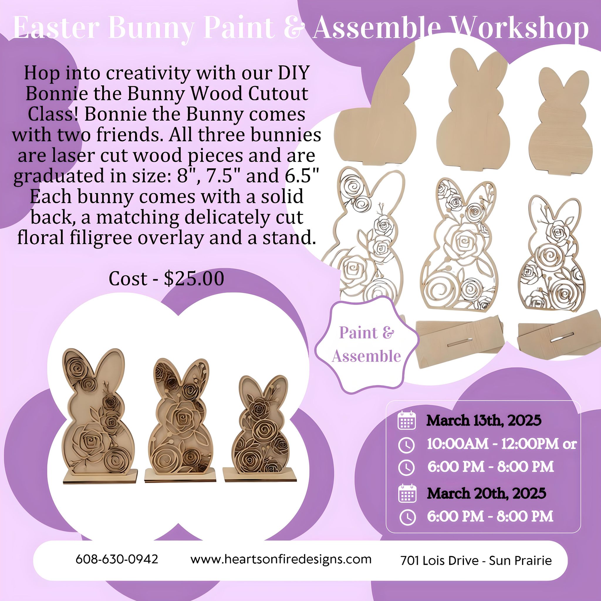 Easter Bunny Paint & Assemble Workshop