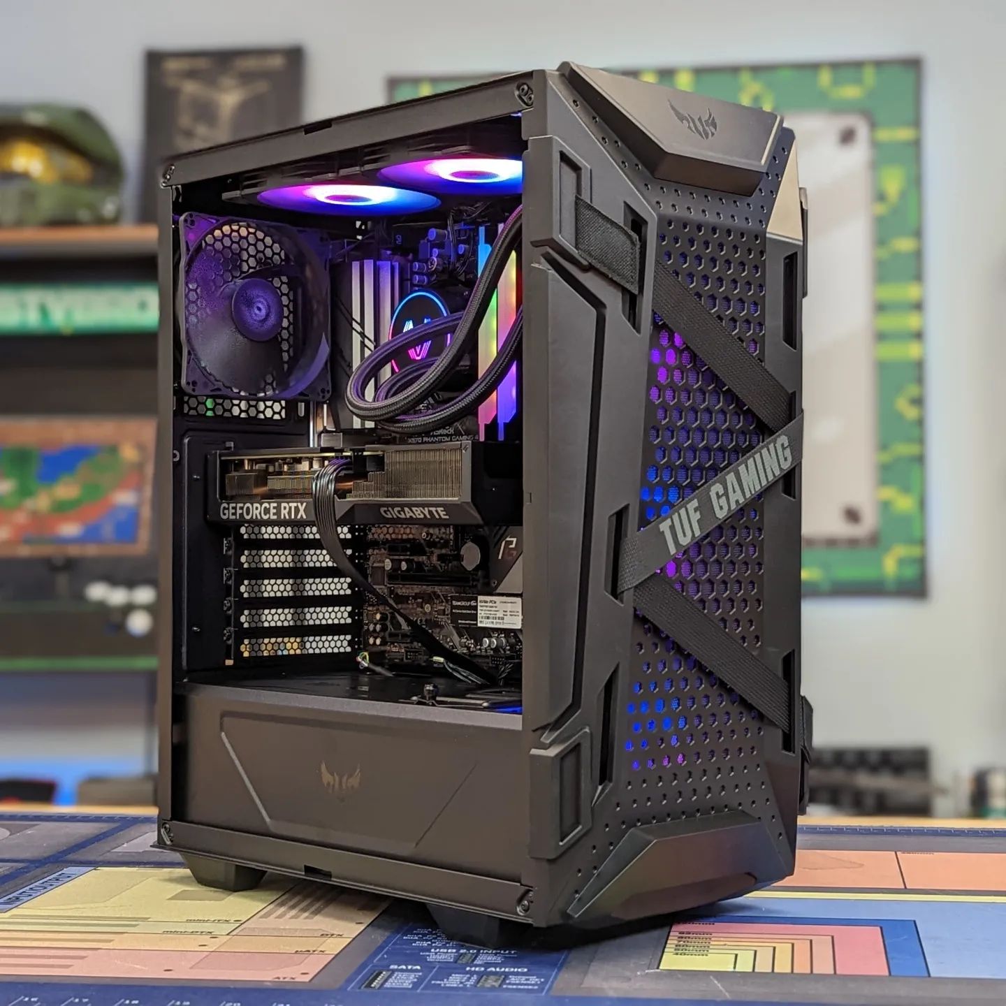 Ryzen 7 5700x gaming pc build with rx 6700xt