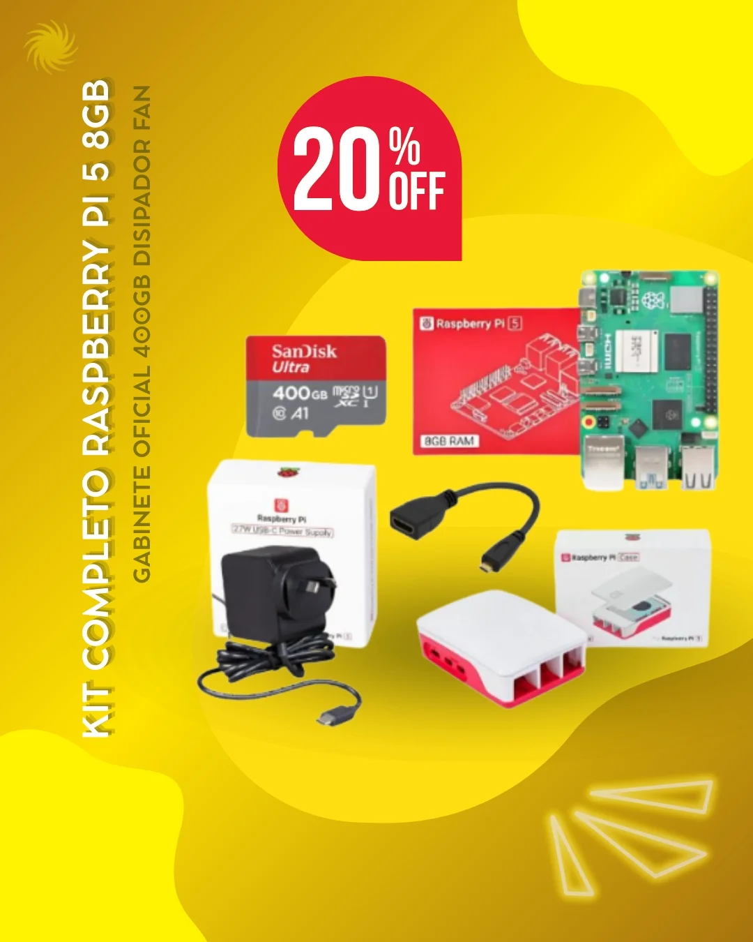 Starware - 💥 Kit completo Raspberry Pi 5 8GB Gabinete... | Facebook