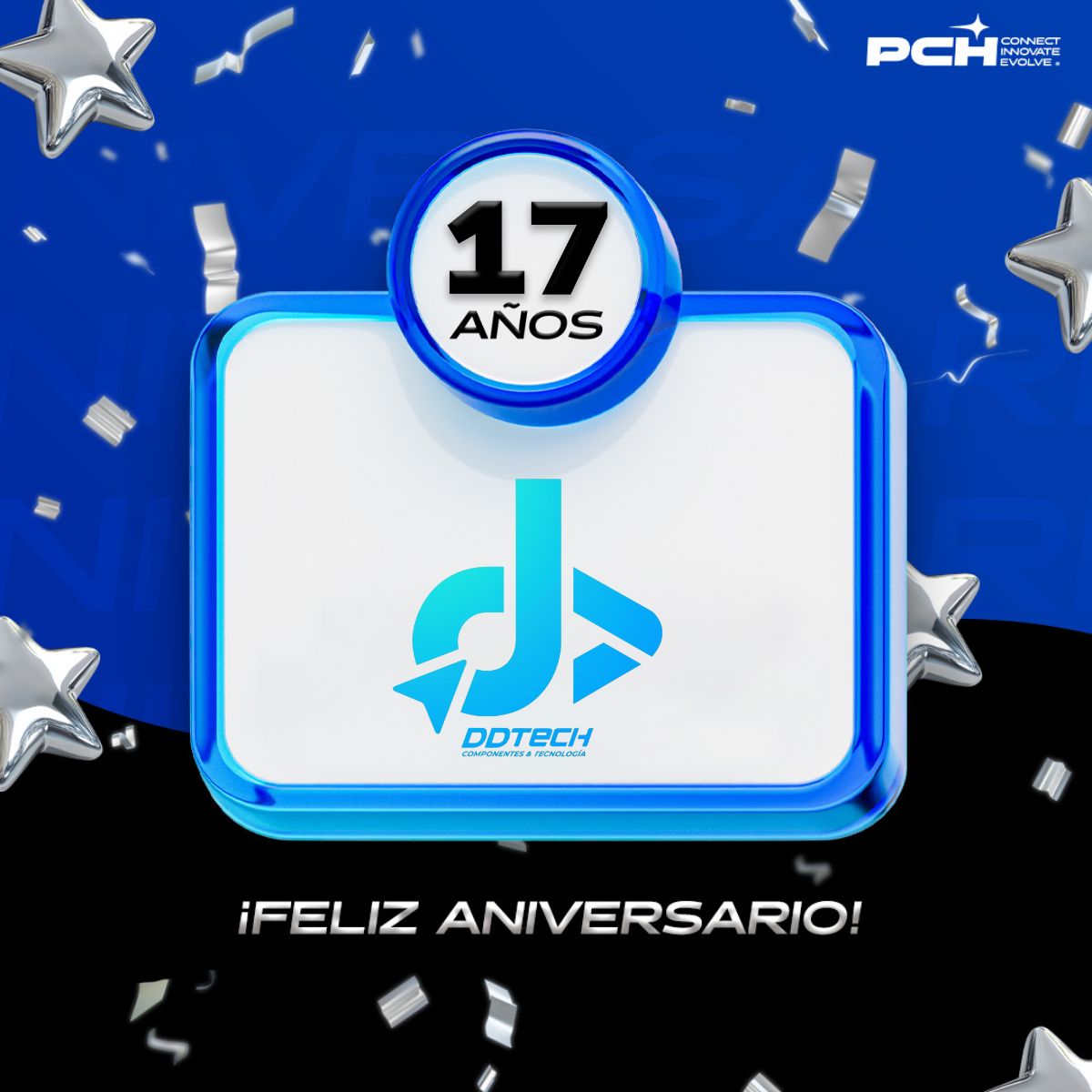 PCH - 🎉¡Feliz aniversario, Ddtech!🎊 17 años conectando personas con la ...