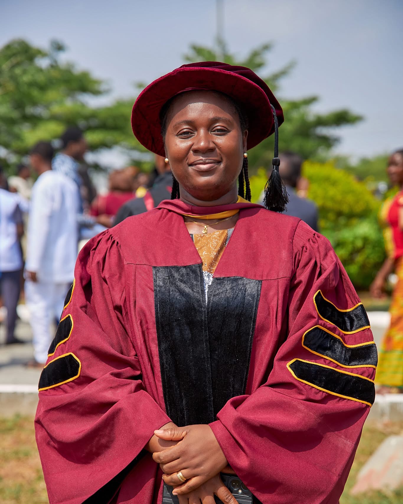 graduation dress phd Drop a ❤️ for our GOWN Big big congratulations & Happy New Year Everyone 🎆 Contact us on 0265589002 for your gowns. We rent and also do customized production #graduationphotoshoot # Modest Dress