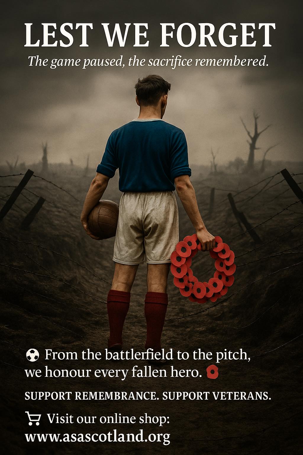 ASA - FOOTBALLERS - ALL GAVE SOME, SOME GAVE ALL During World War I ...