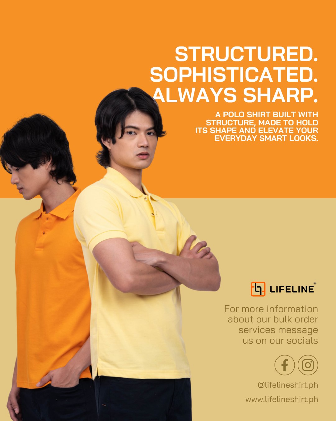 Lifeline - The Lifeline Men’s Polo is where structure meets ...