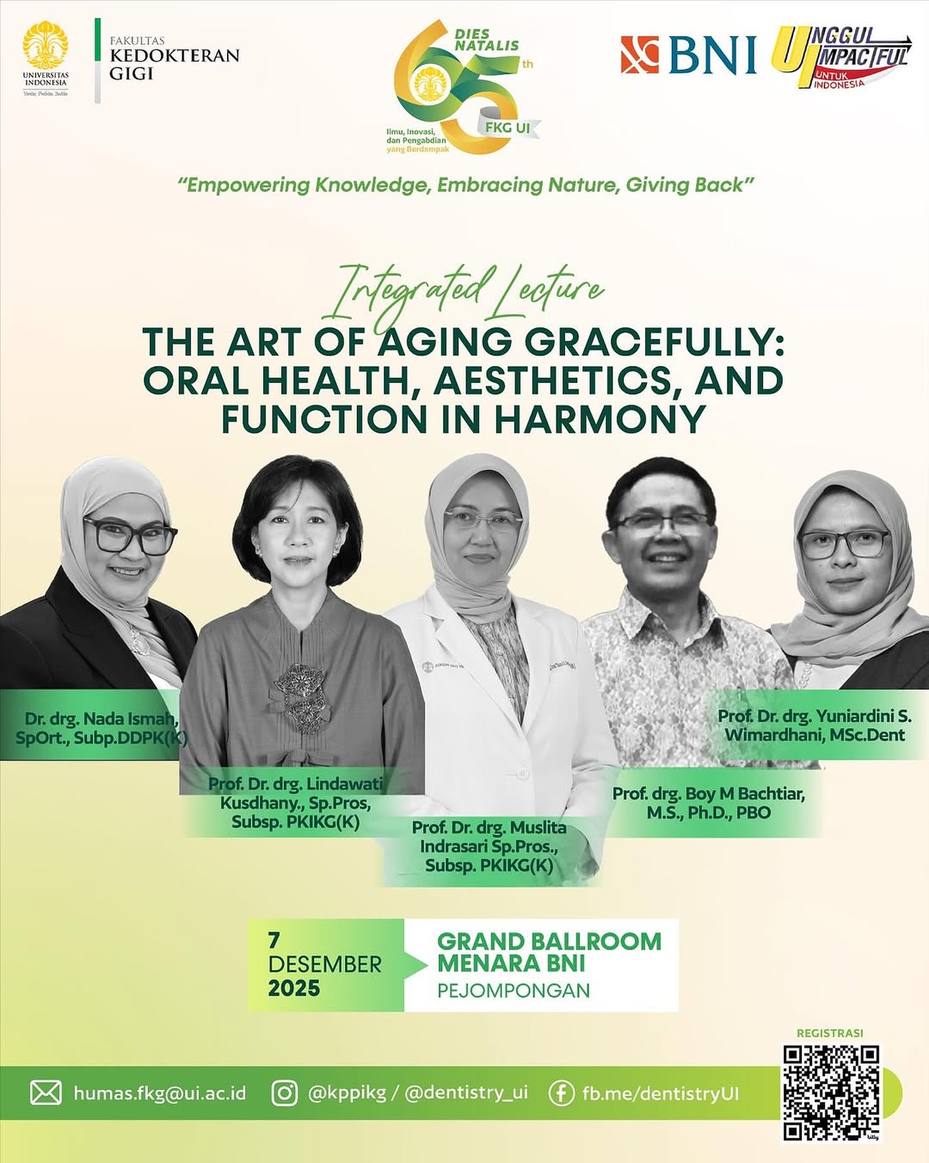 Dentinesia - Get Ready for Our Integrated Lecture 🎤 “The Art of Aging ...