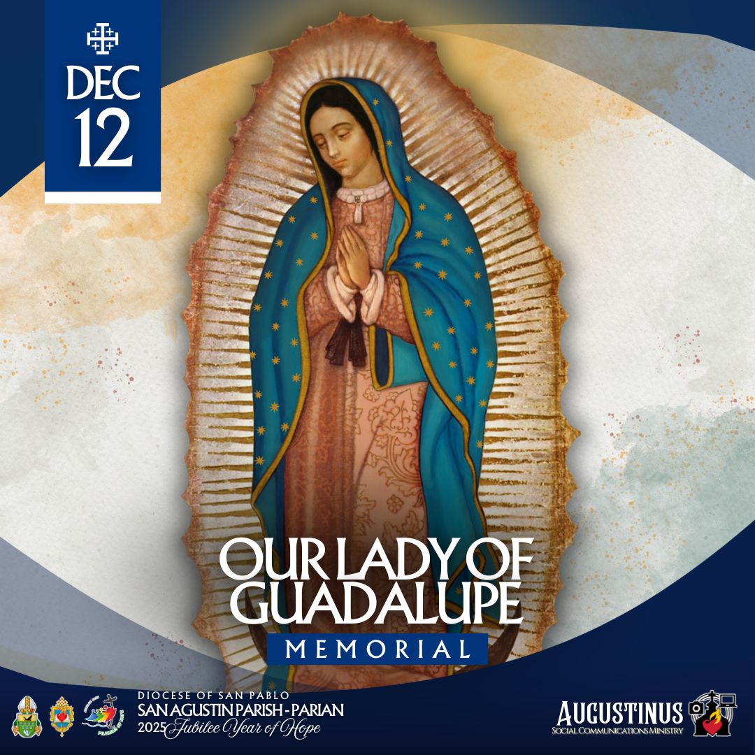San - SAINT OF THE DAY || MEMORIAL OF OUR LADY OF GUADALUPE (Heavenly ...