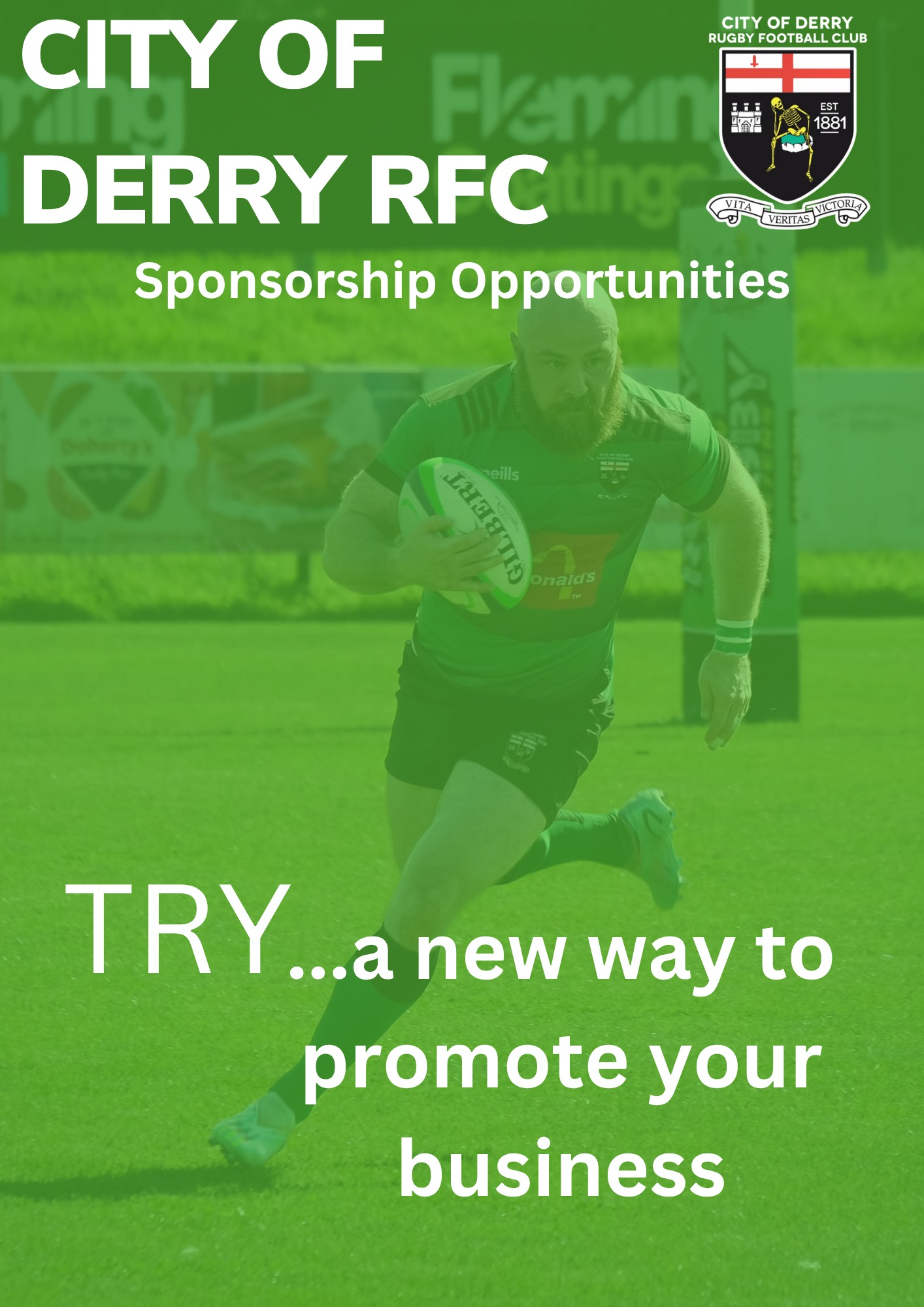 City - 🏉 **Calling All Local Businesses!** 🏉 City of Derry RFC is proud ...