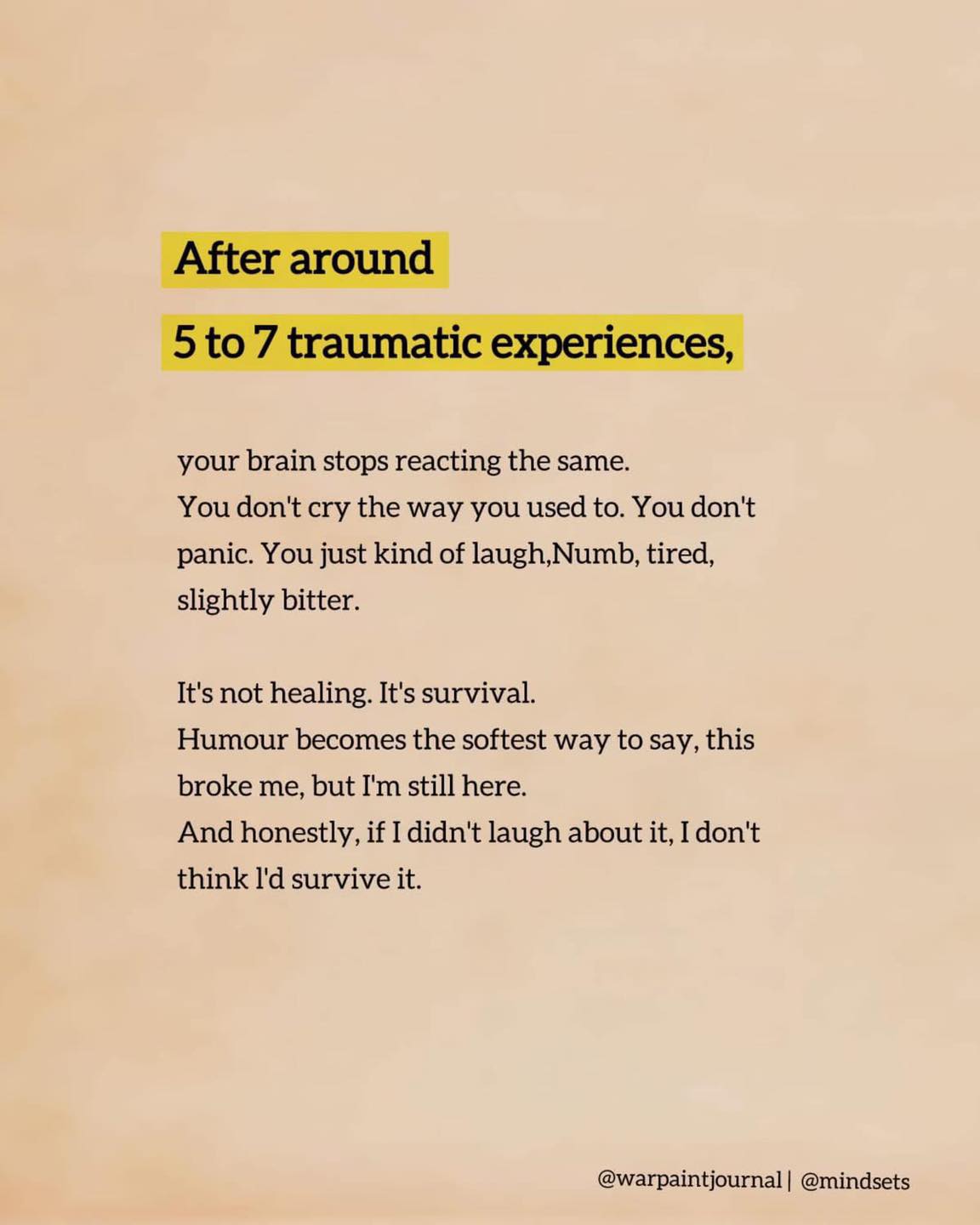 💜 Absolutely this is... - Living with trauma & dissociation | Facebook