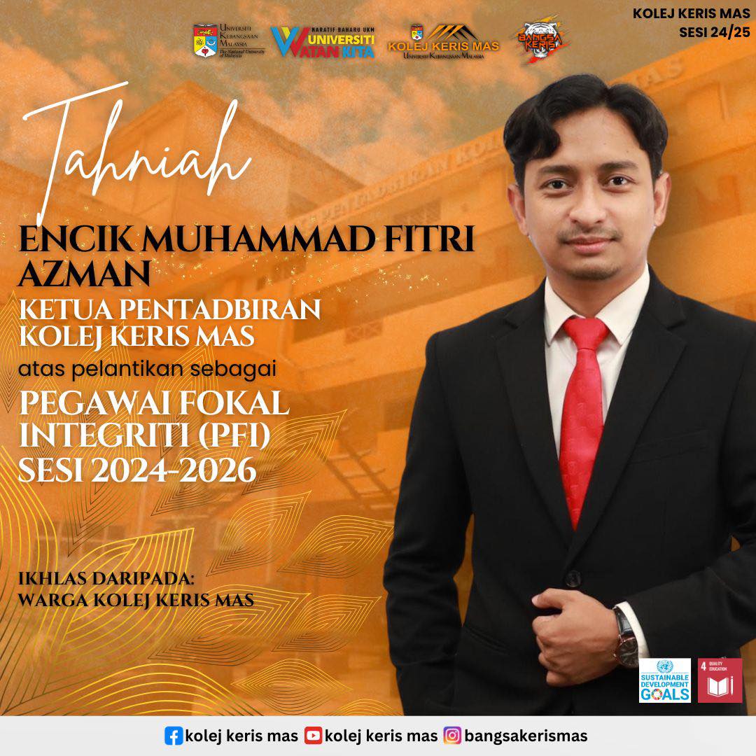 Kolej Keris Mas, UKM Bangi... - Kolej Keris Mas, UKM Bangi