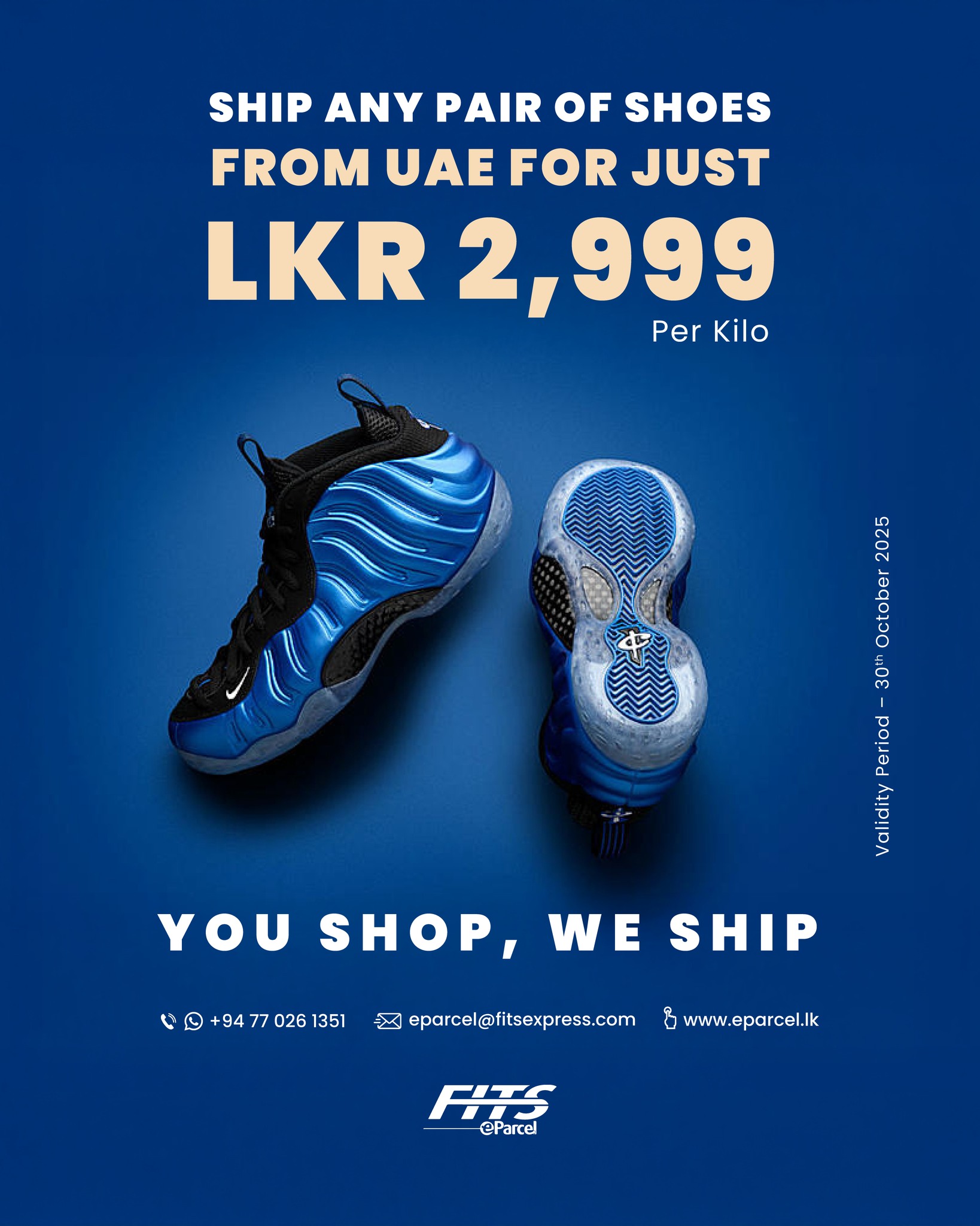 eParcel - Ship down your shoes from the UAE with E Parcel for the best ...