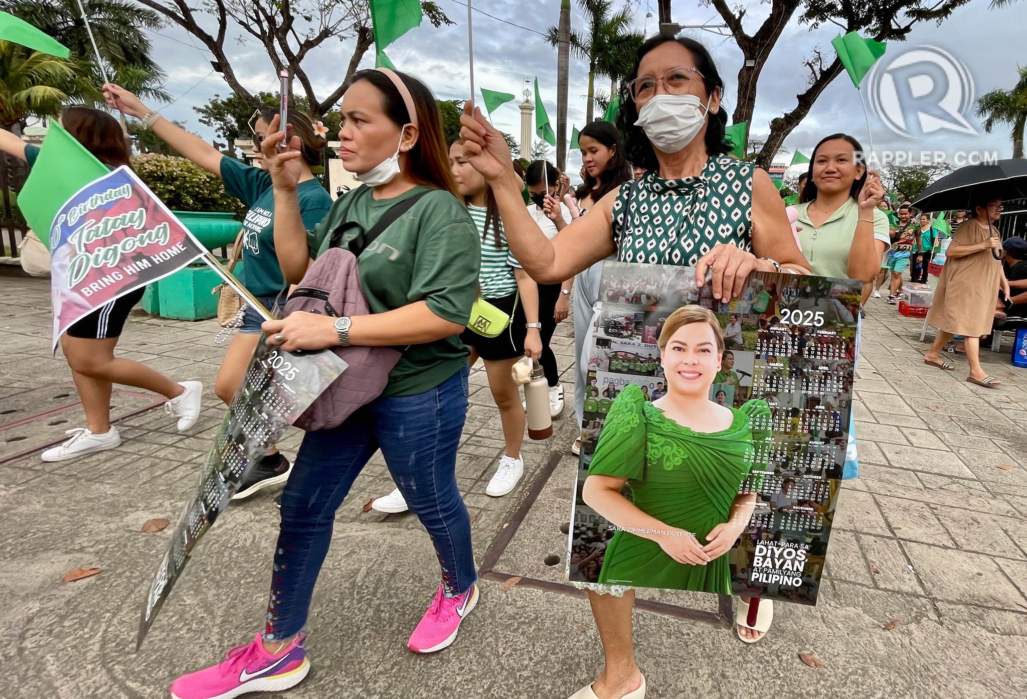 Rappler - Supporters of former president Rodrigo Duterte in Cebu City ...