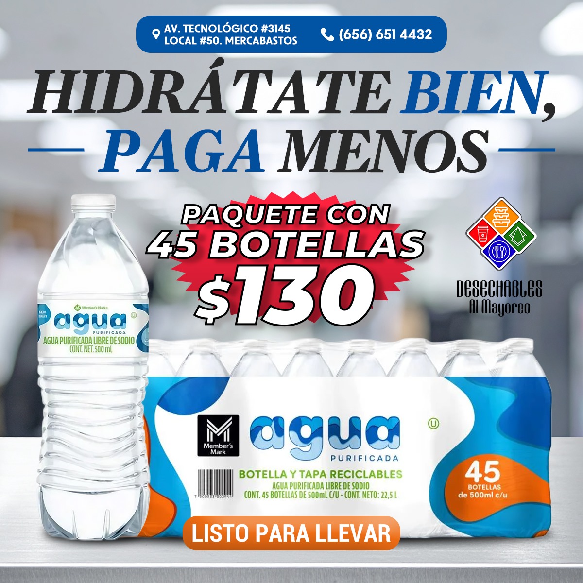 Desechables - 💧 ¡Hidrátate y ahorra al mismo tiempo! Aprovecha el ...
