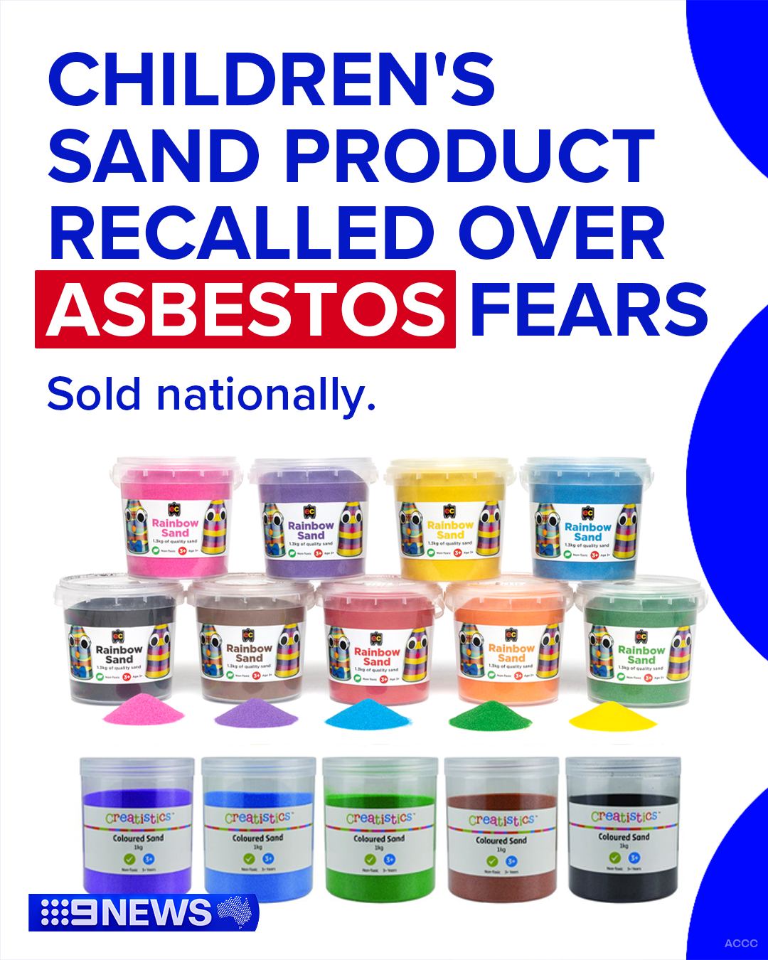 #ALERT: A range of children's sand... - 9 News Melbourne | Facebook