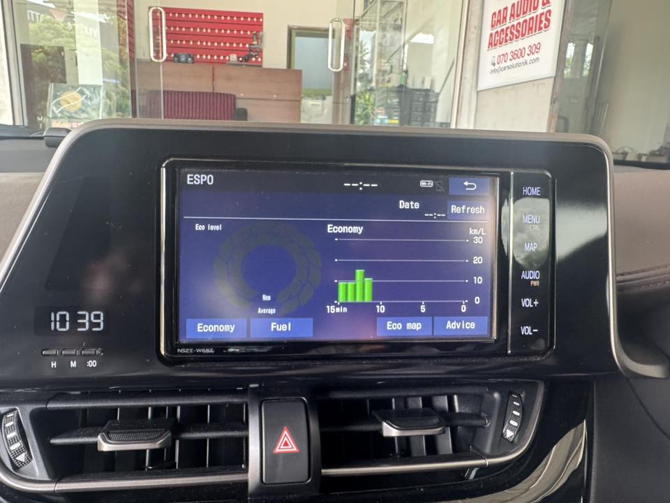NSZT-W68T language conversion #toyotachr #carsolutionlk 0703600309