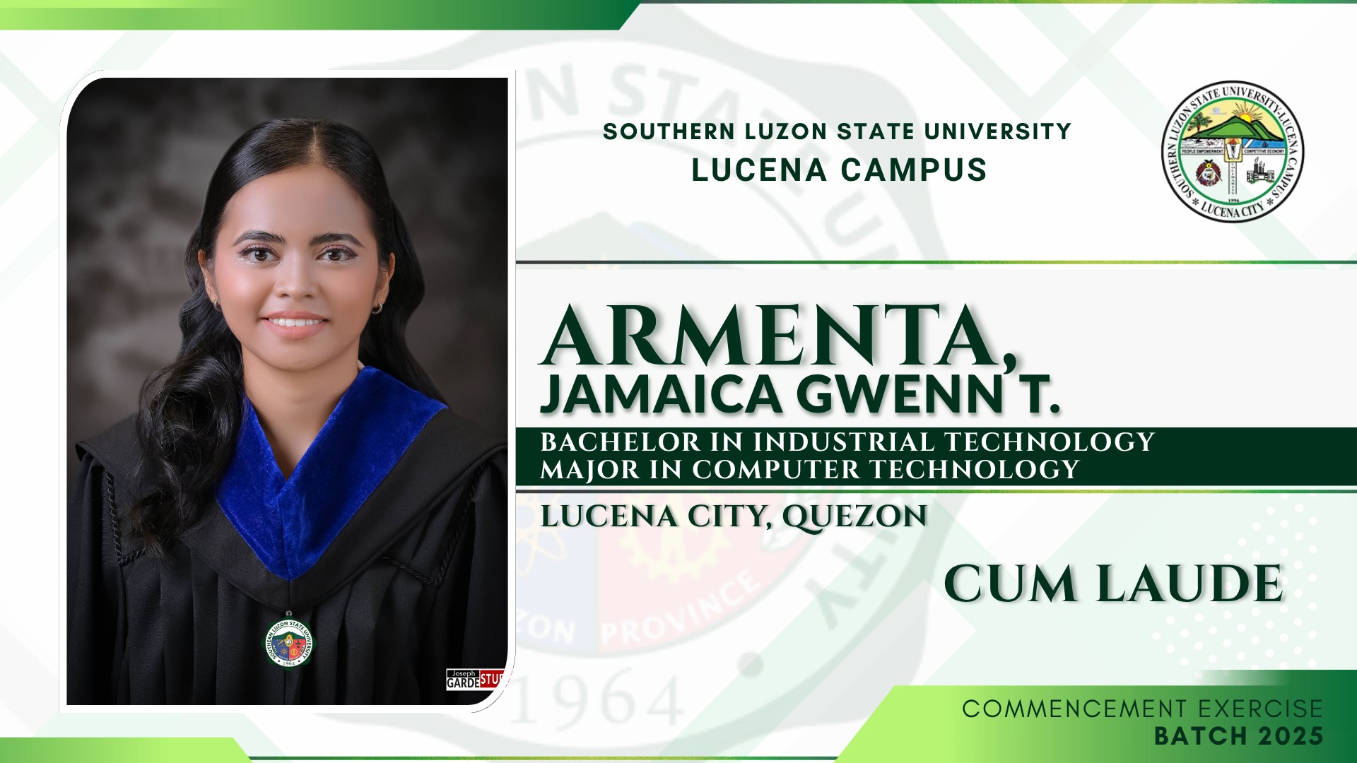 Southern Luzon... - Southern Luzon State University Lucena