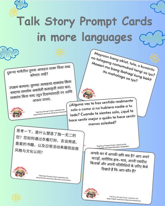 Talk - 🗣️ The Talk Story Prompt Cards 🗣️ Created by APALA in 2024 ...