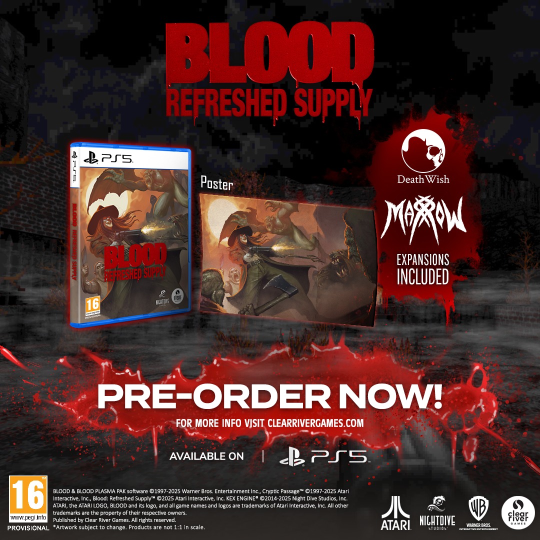 Bloodshed is NOW available on Switch & PS5 physical! 🩸 Fight