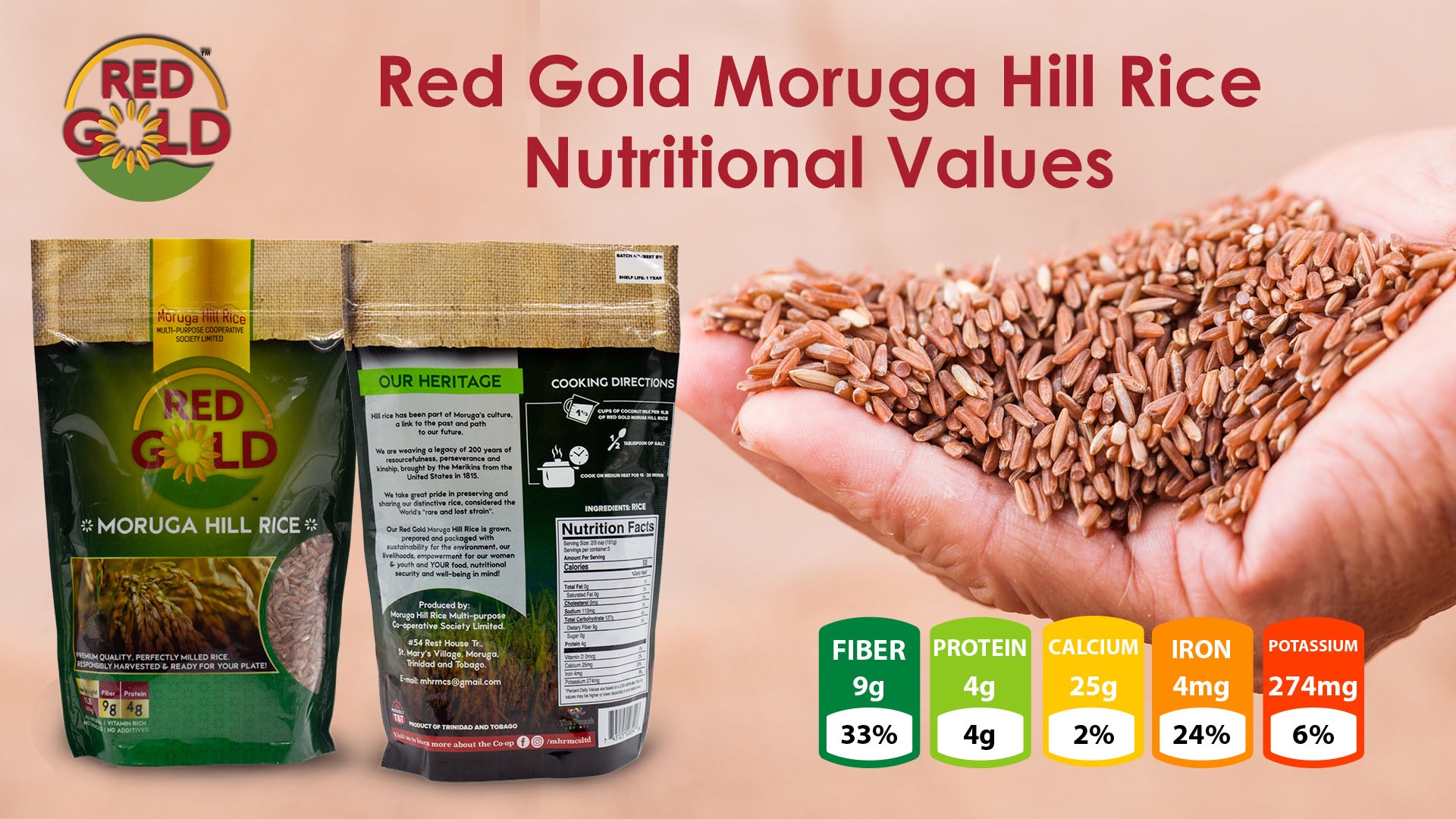 Red Gold Moruga Hill Rice is a... - Red Gold Moruga Hill Rice | Facebook