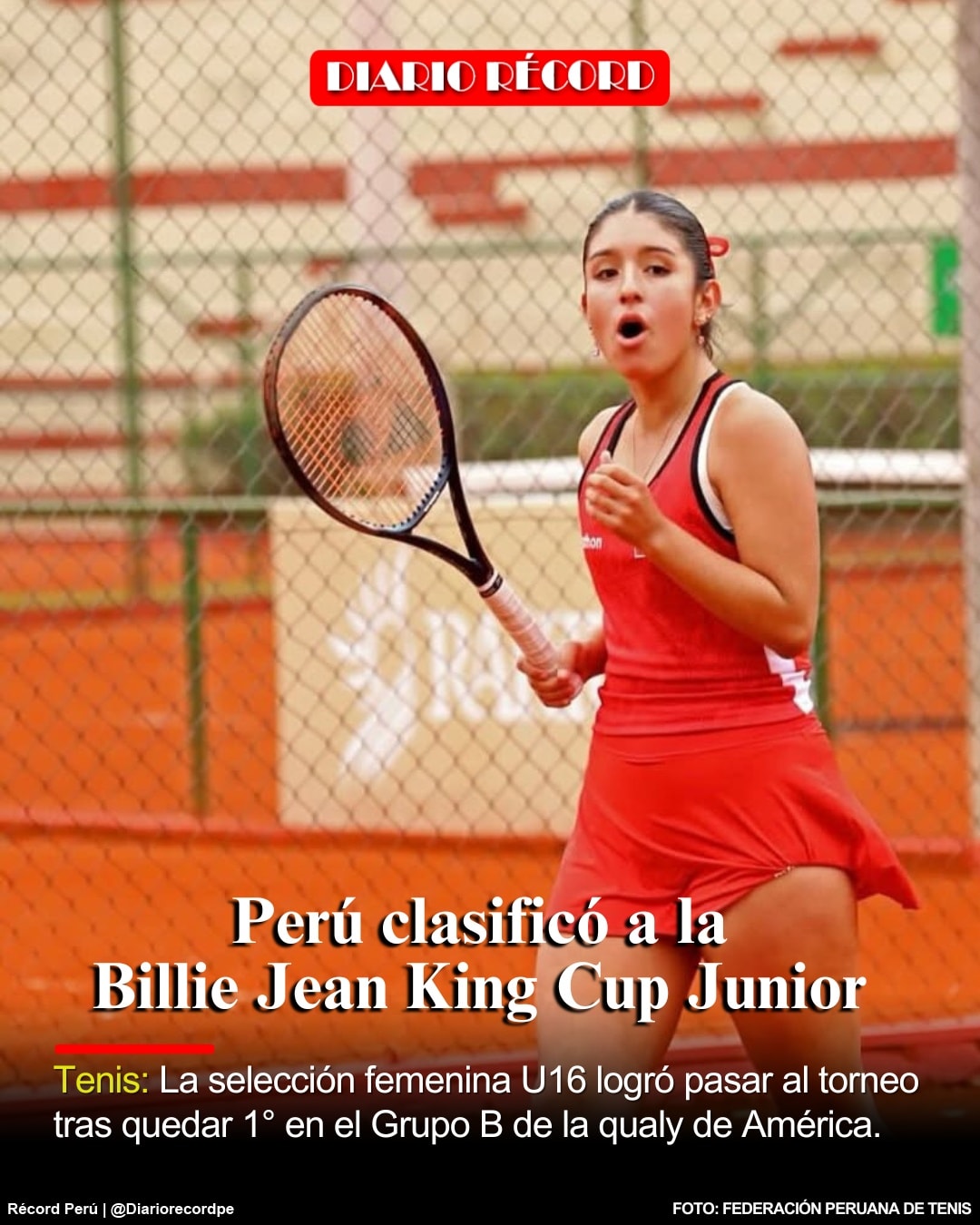 Diario - [#TENIS] PERÚ CLASIFICÓ A LA BILLIE JEAN KING CUP JUNIOR 2025 ...