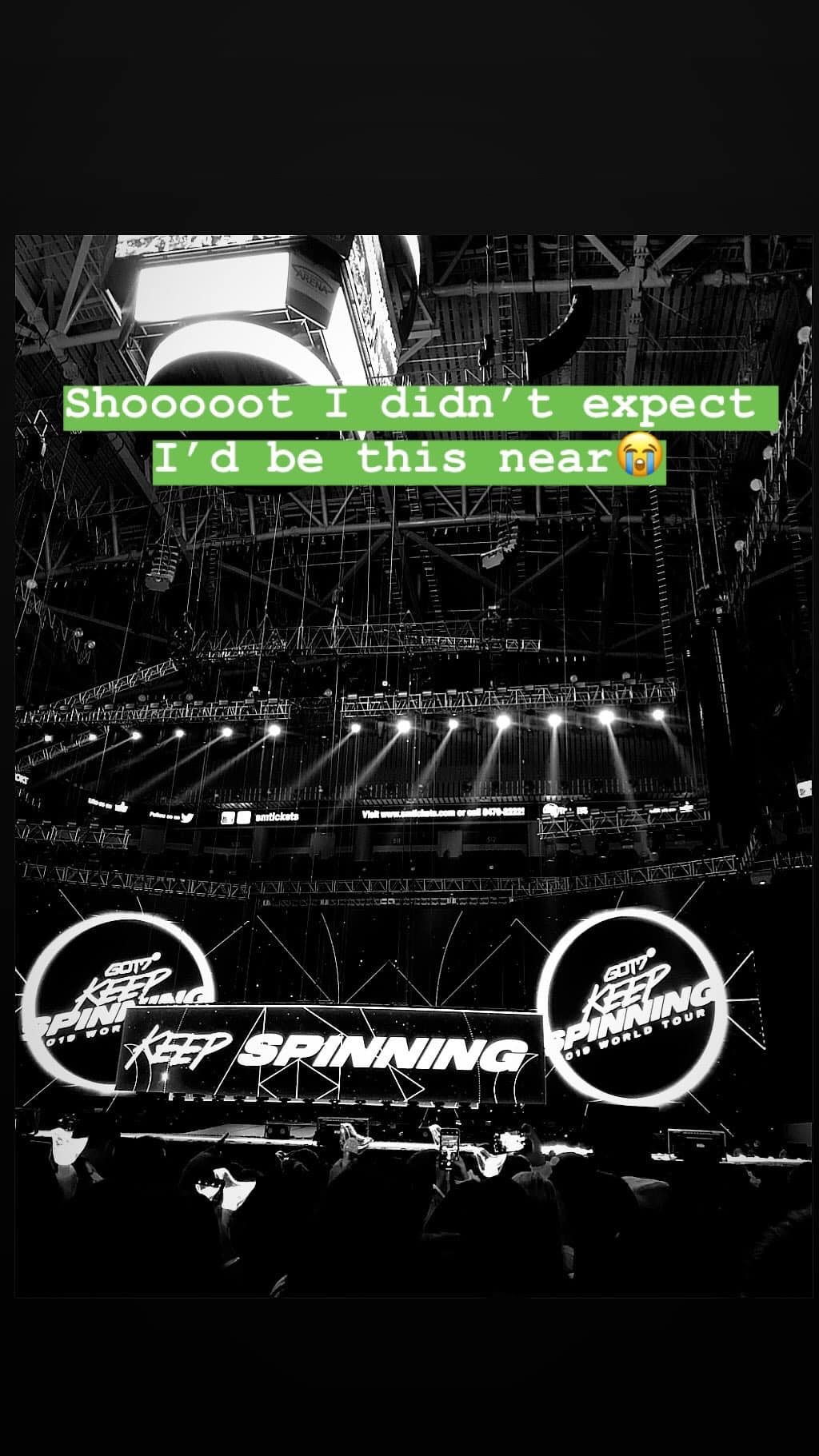 Ahgases who's excited to watch GOT7 
