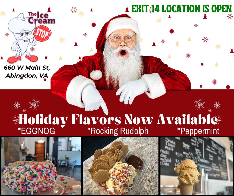 The Ice - *Peppermint Pink peppermint ice cream with red and green ...