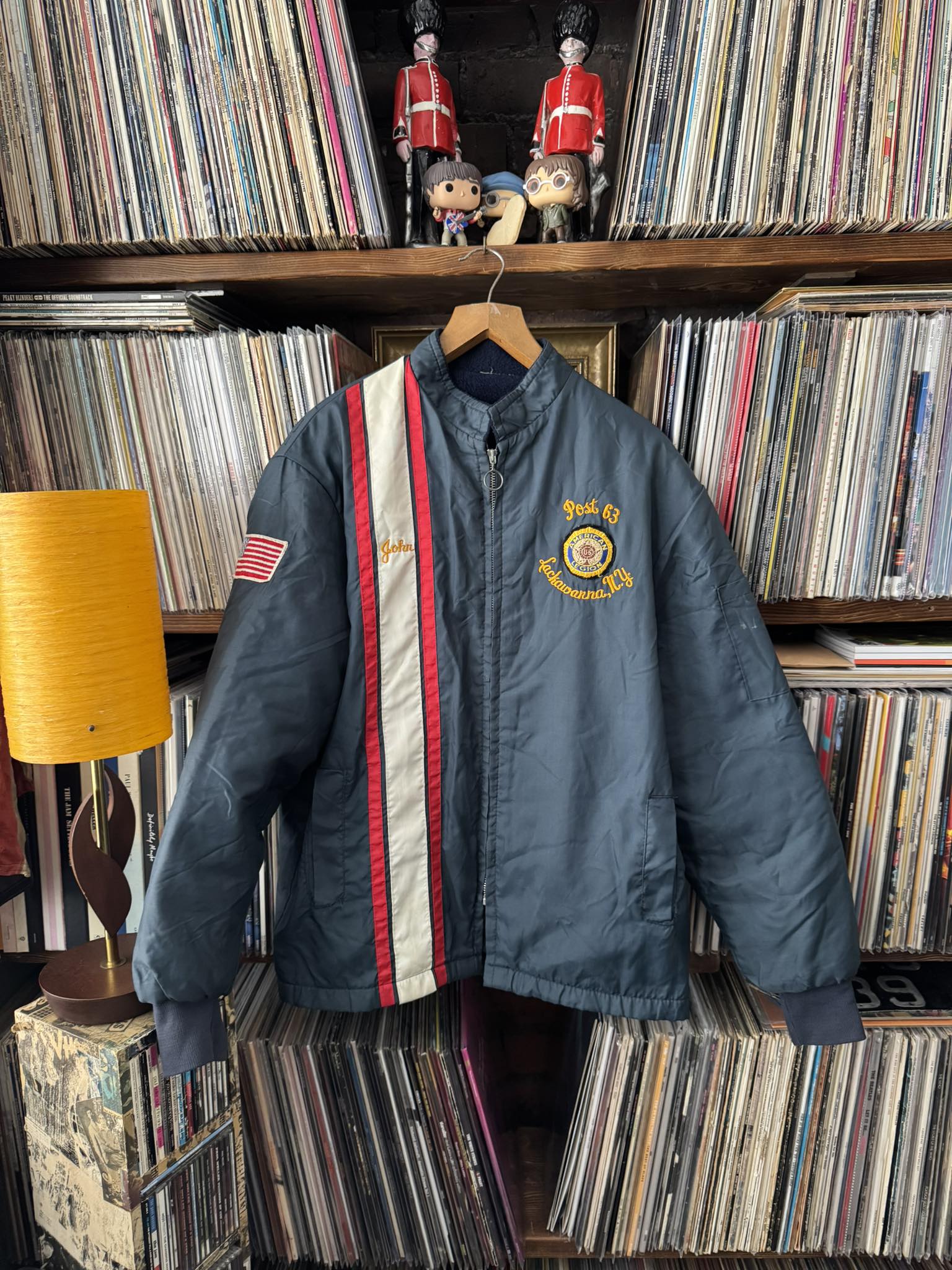 Vintage 1960s Sears denim jacket with Ice Cream Kid patch