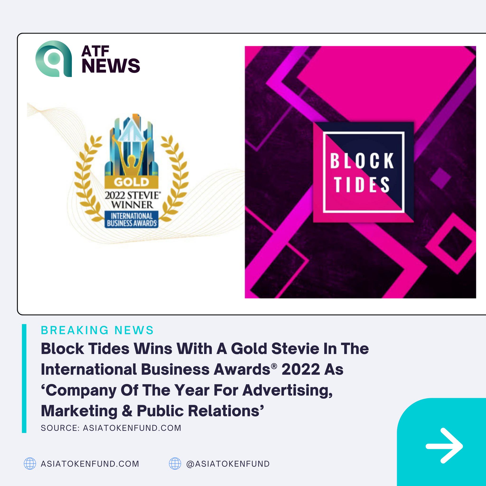 💫 Asia Token Fund's partner, Block... - Asia Token Fund News
