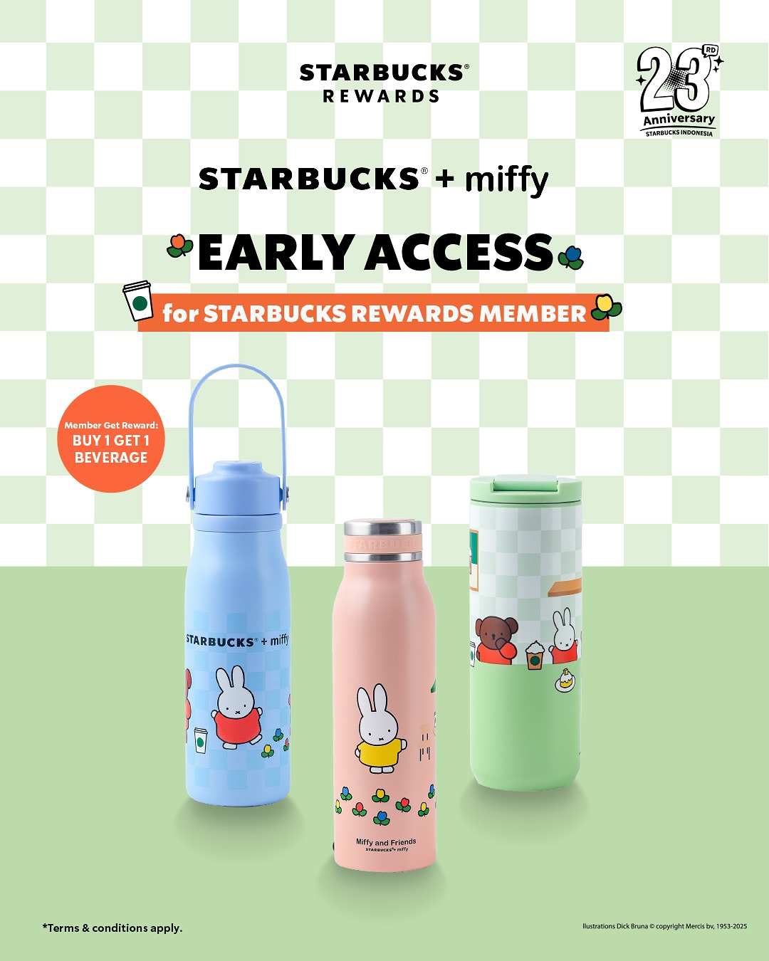 Starbucks Members, this one's for YOU💚 The cutest collab just