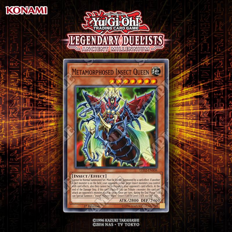 insect queen deck yugioh YU-GI-OH! - SBC1-END01 - Secret Rare - 1st Edition - Trading Card A single individual card from the Yu Yu-Gi-Oh! Power of Chaos Joey