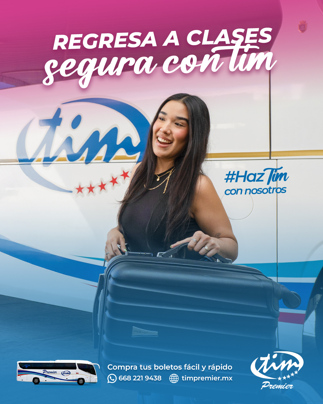 Autobuses Tim Premier - 😃😃 Mañana iniciamos nuestra NUEVA RUTA, con ...