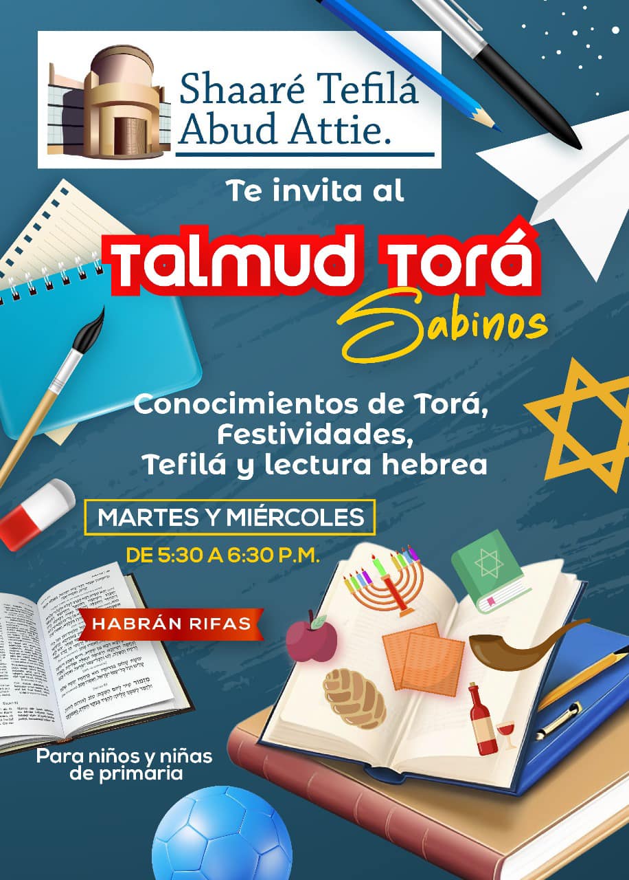 TuTorah.tv - 📢 ¡Atención papás y niños! 📢 Shaaré Tefilá Abud Attie los ...