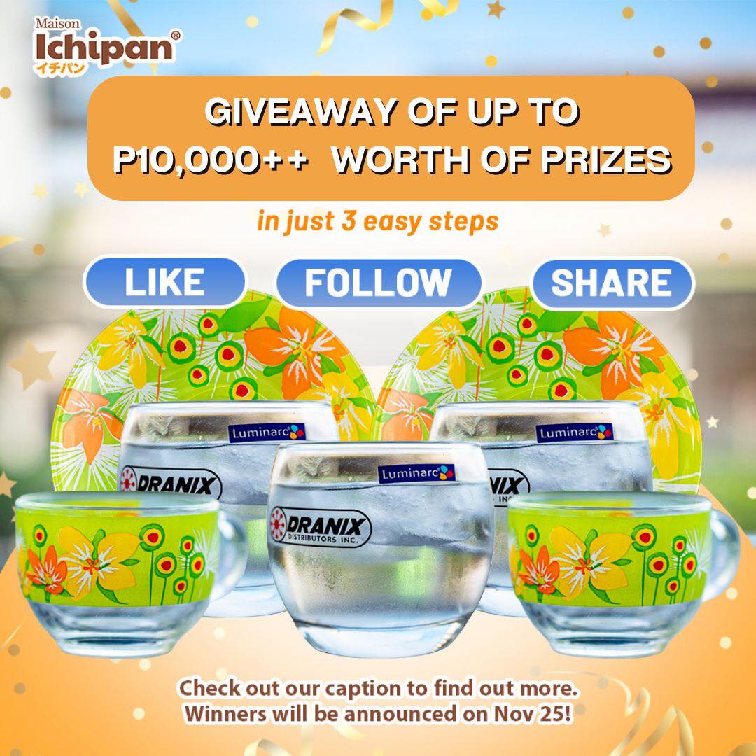 Maison Ichipan - GIVEAWAY ALERT! Because it’s always a... | Facebook