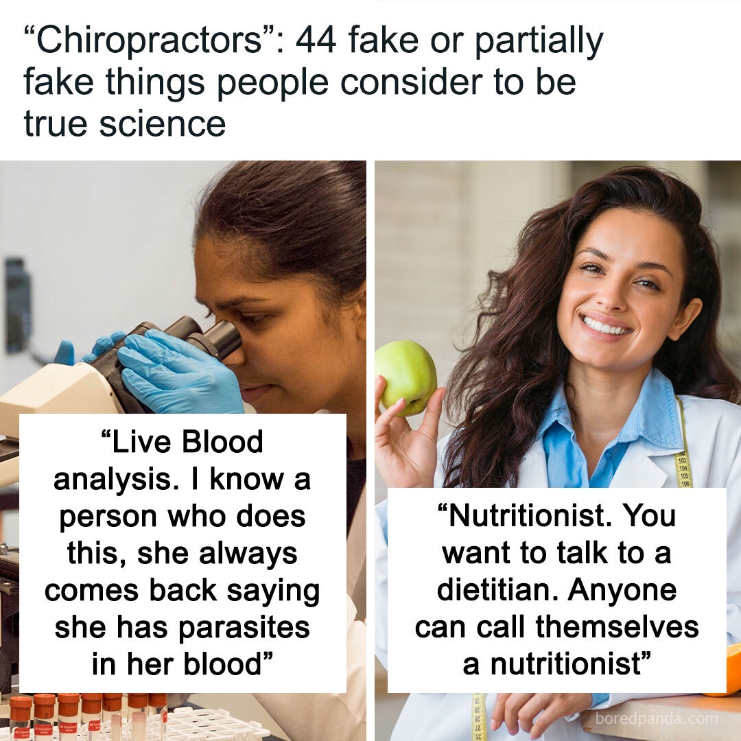 Lmao Mommy - “Chiropractors”: 44 fake or partially fake... | Facebook