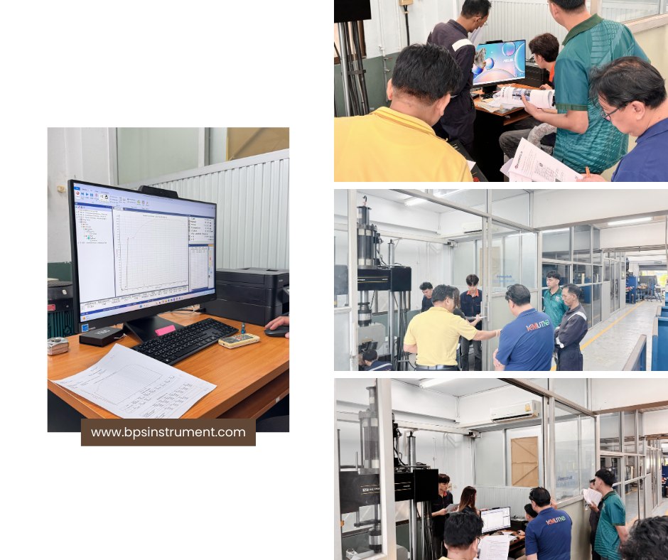 🛠🤩 ส่งมอบงานอัพเกรด Universal Testing Machine ขนาด 600kN . Controller ...