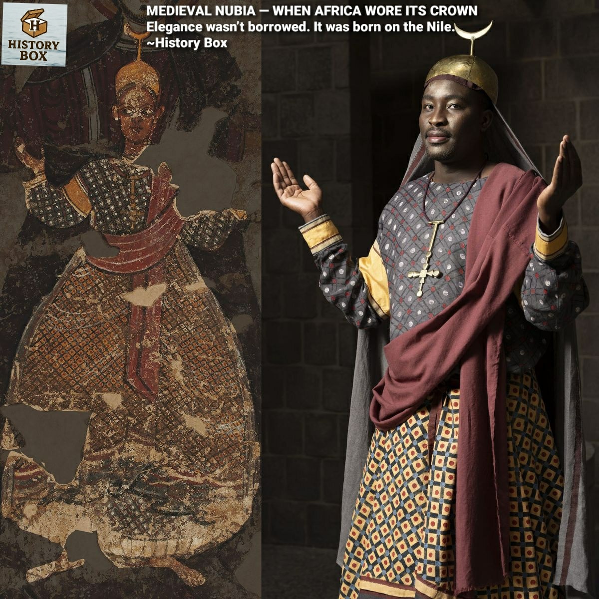 Sudan #Egypt Scientists recreated 1,000-year-old Nubian royal 