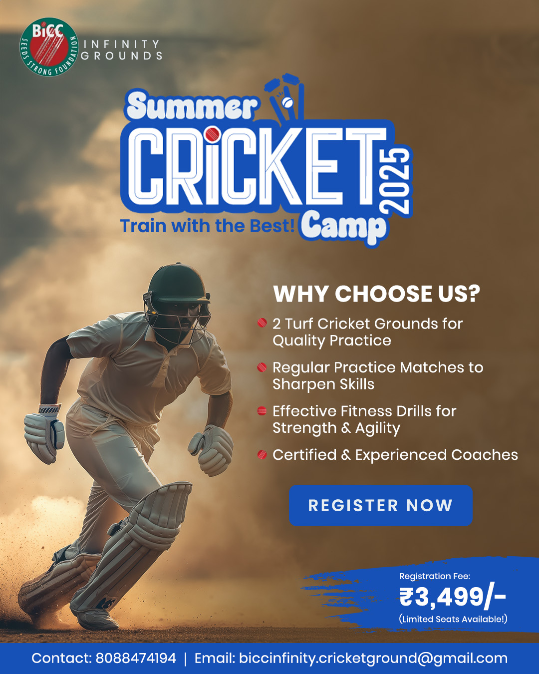 Biccinfinity - Dream of playing like a pro? BICC Infinity Grounds is ...