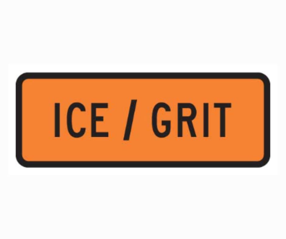 South - Have you spotted these Ice/Grit signs? Here's what they mean ...