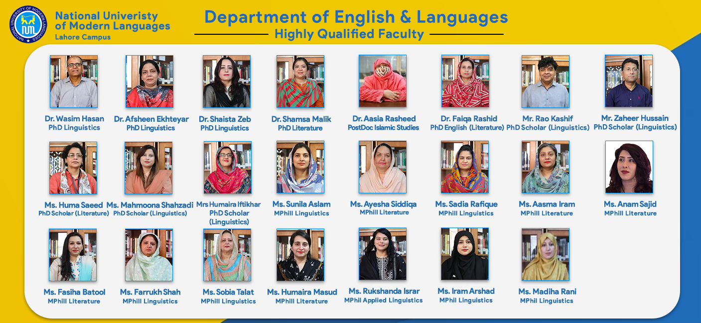 N... - National University of Modern Languages - Lahore Campus