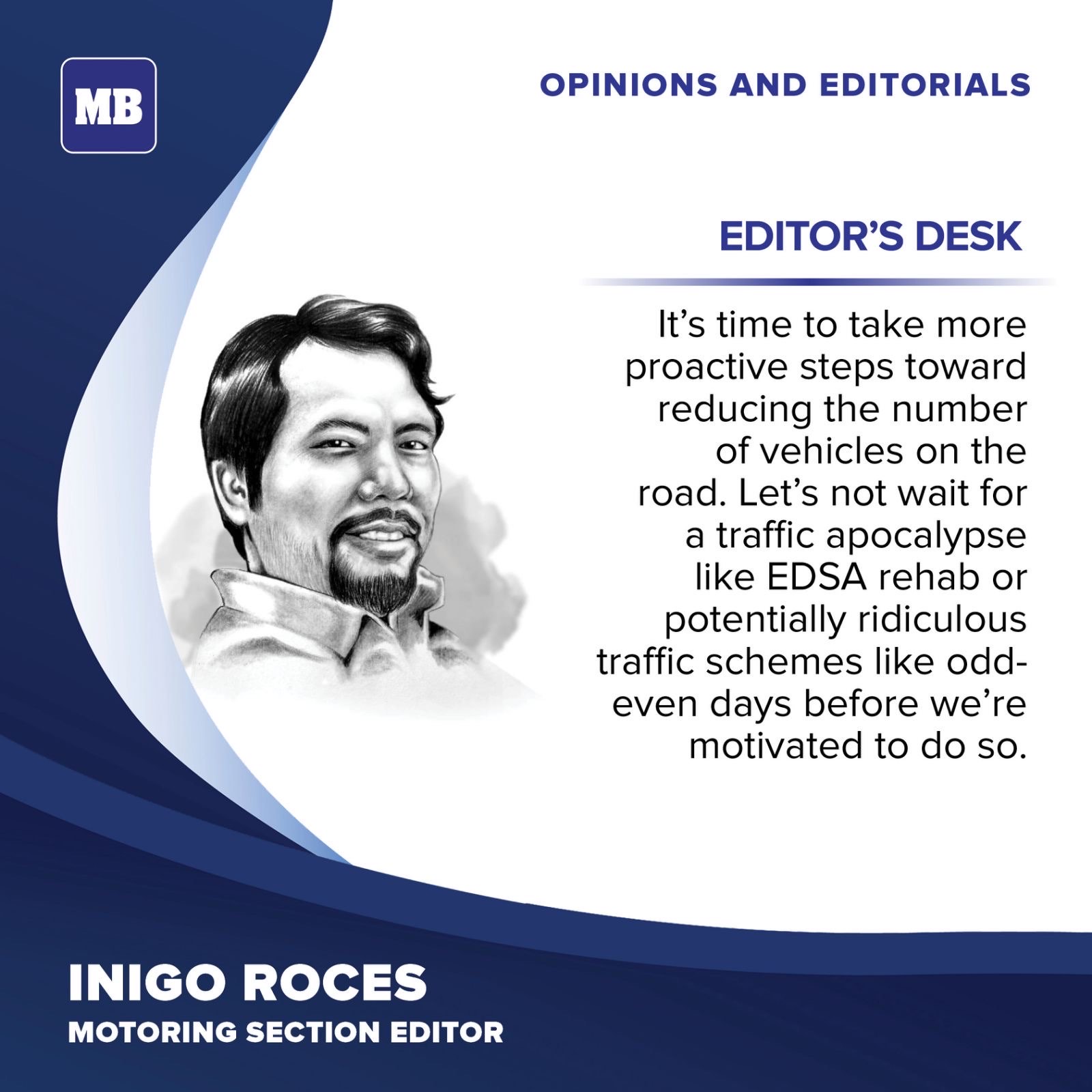 MANILA BULLETIN - The dreaded EDSA Rehabilitation may have... | Facebook