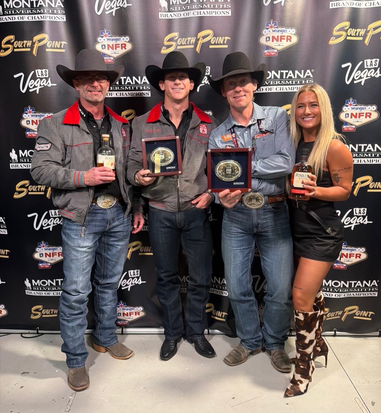 About last night….. Winning a round at the @lasvegasnfr is always