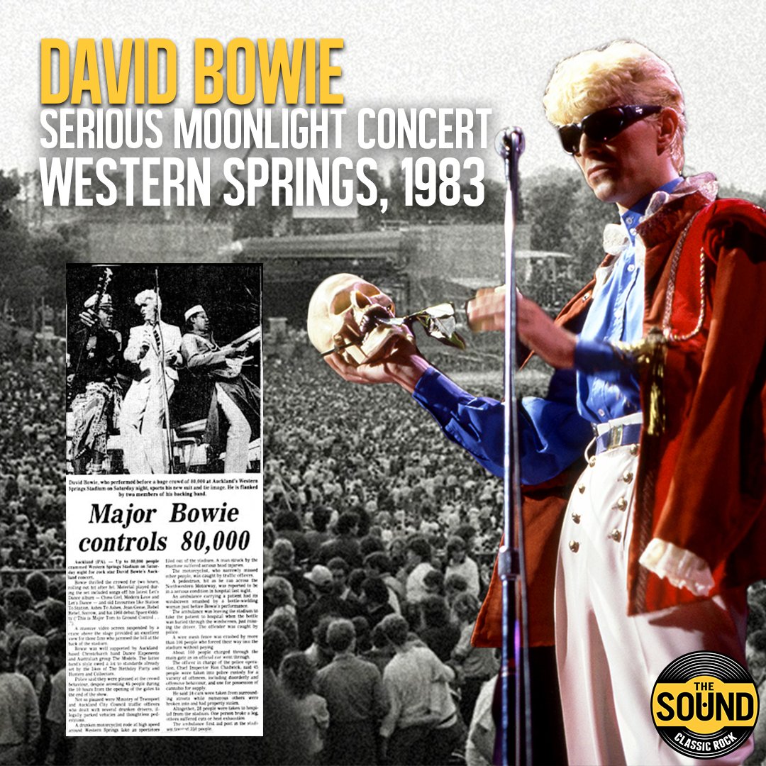 The Sound - David Bowie’s Western Springs concert in ’83... | Facebook