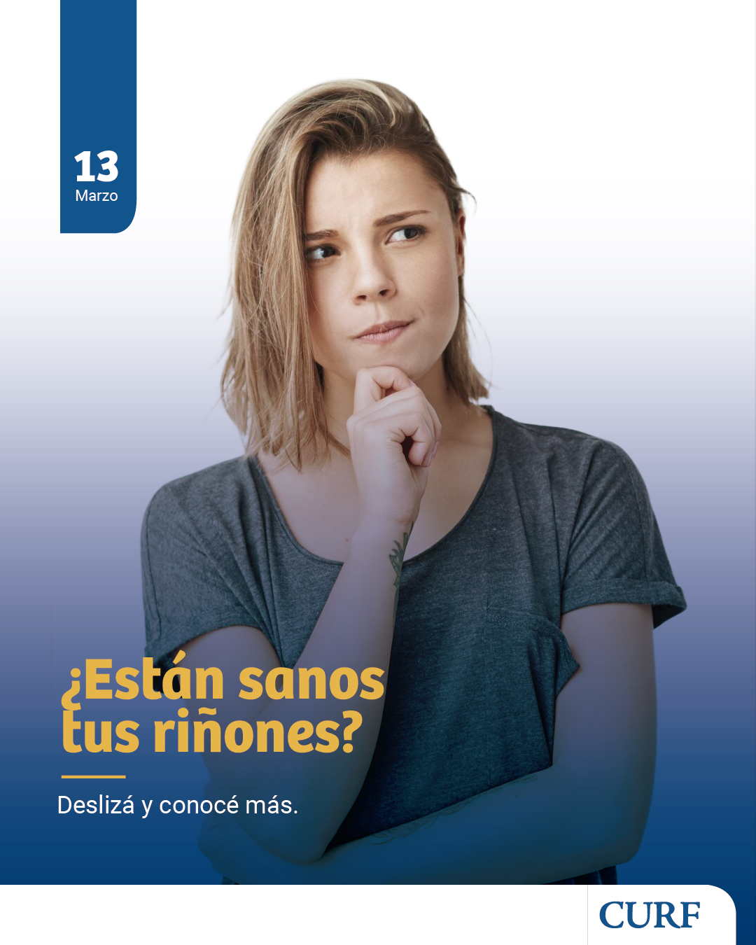Clínica - ¿Están sanos tus riñones?💙 Cada segundo jueves de marzo, se ...