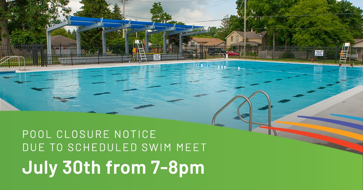🏊‍♂️ POOL CLOSURE... - Municipality of Strathroy-Caradoc | Facebook