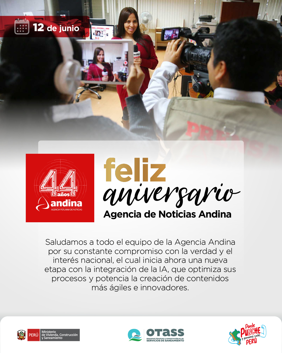 OTASS - 📸📰 ¡Felices 44 años! 🇵🇪 Hoy celebramos el aniversario de una ...