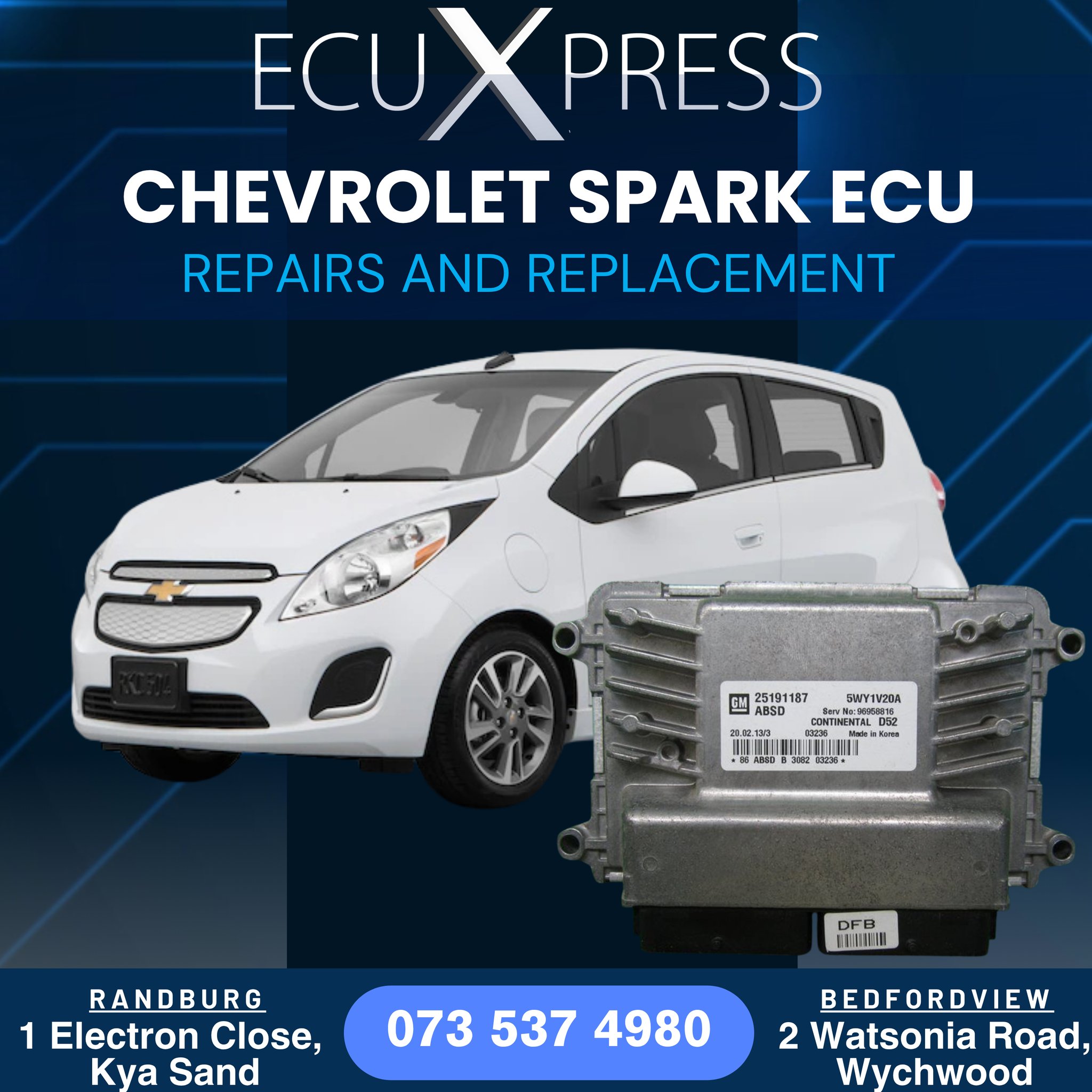 Ecu Express | Johannesburg