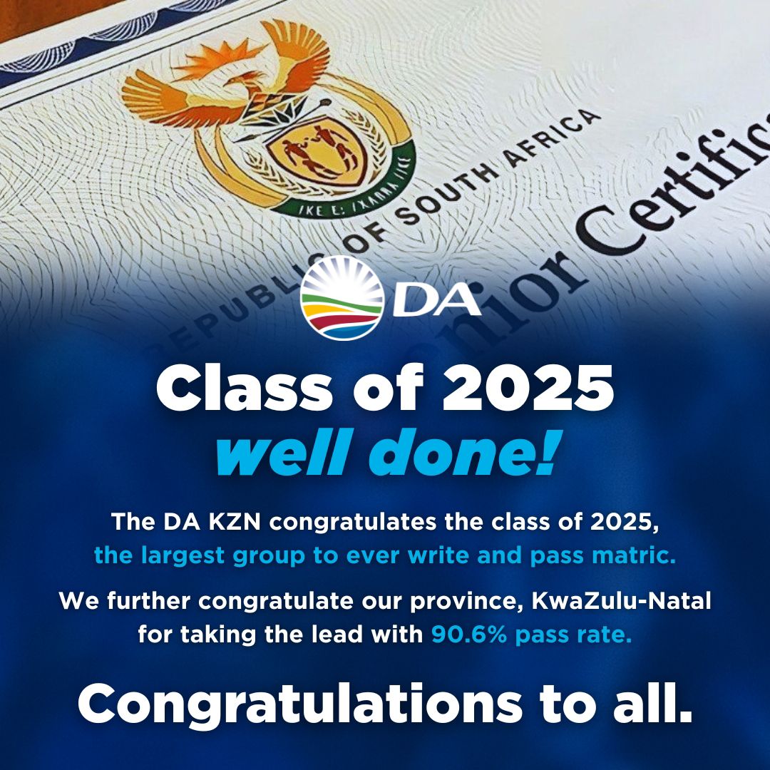 Congratulations to the Class of... - DA - Ilembe Constituency | Facebook
