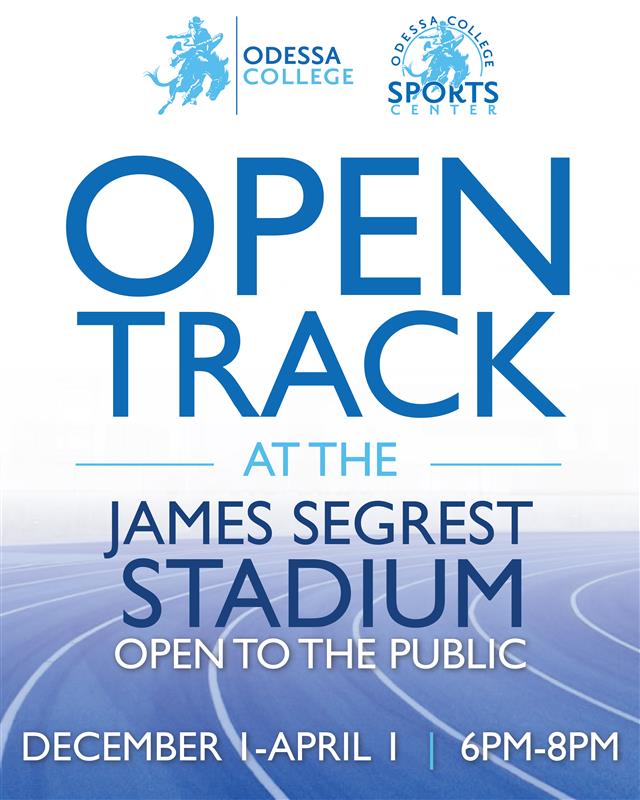 Odessa - Odessa College is opening the James Segrest Stadium track for ...