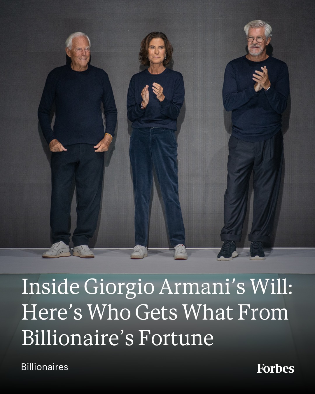 Forbes - The unsealing of the fashion icon’s will shows he left nothing ...
