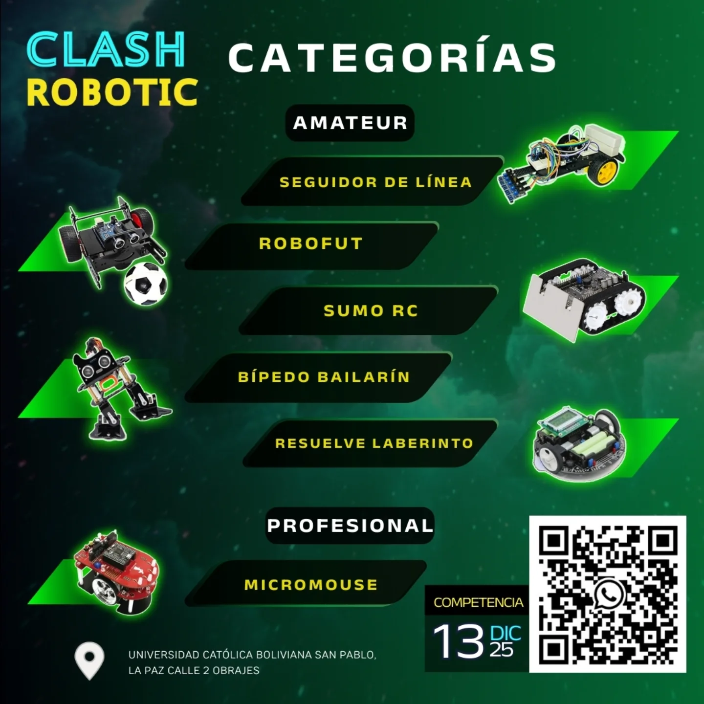 🚀 ¡Clash Robotic... - Comunidad Arduino Open Source Bolivia | Facebook