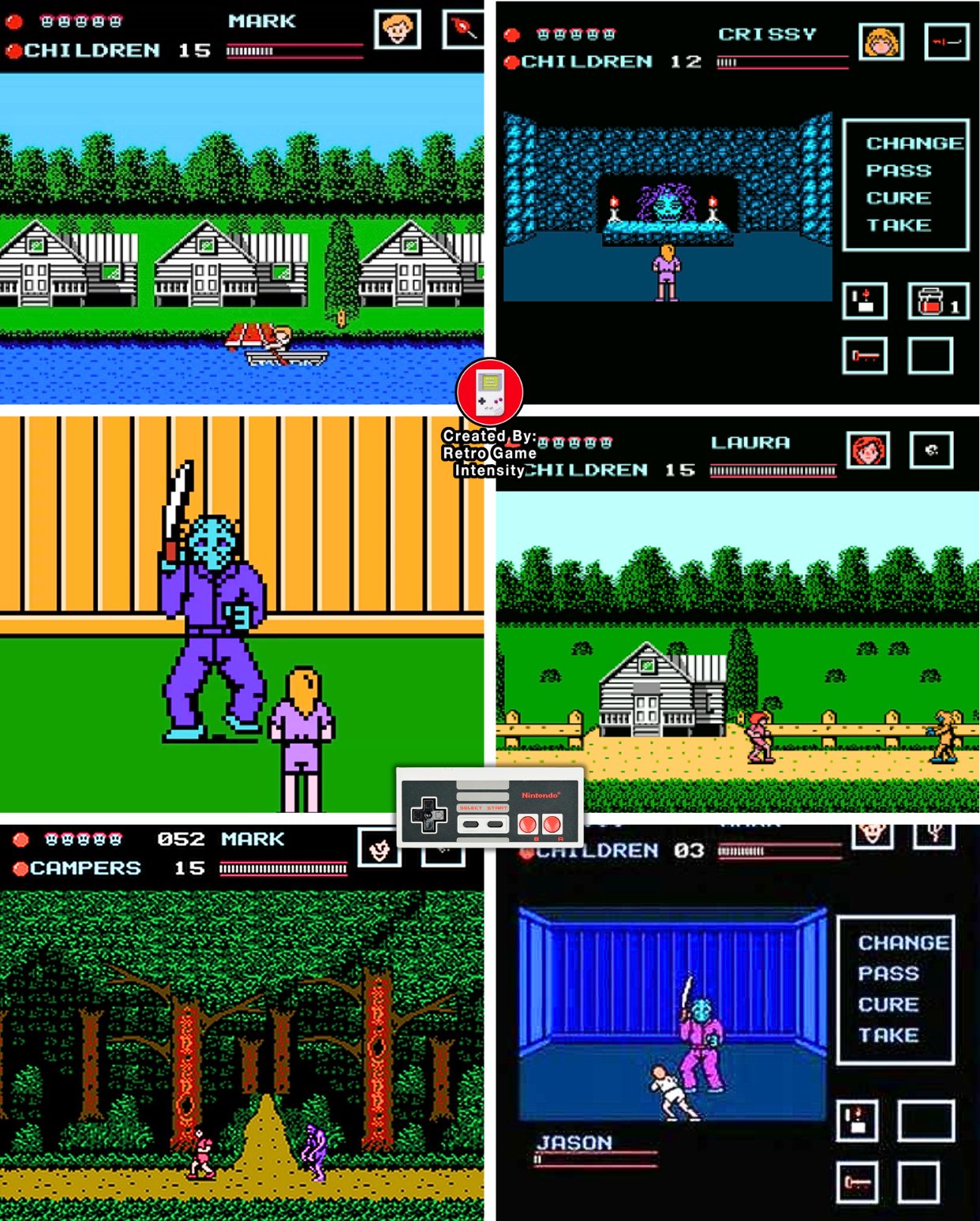 Retro - Did You Know? - Friday the 13th (1989, NES) LJN’s Friday the ...